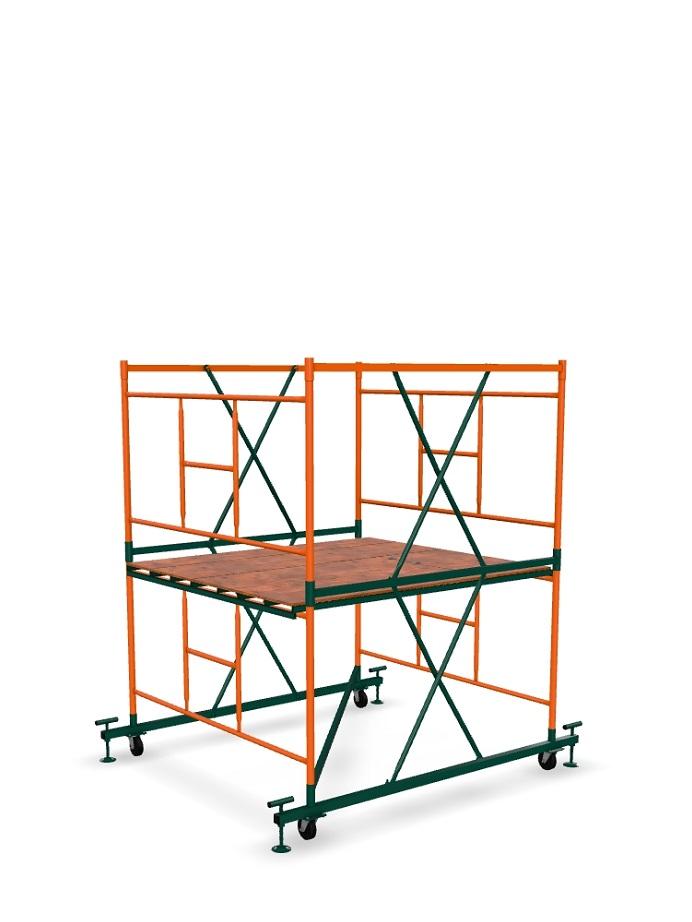 Вышка тура ВС-250/2.0 Базовый блок + 1 секция (2.7 м)